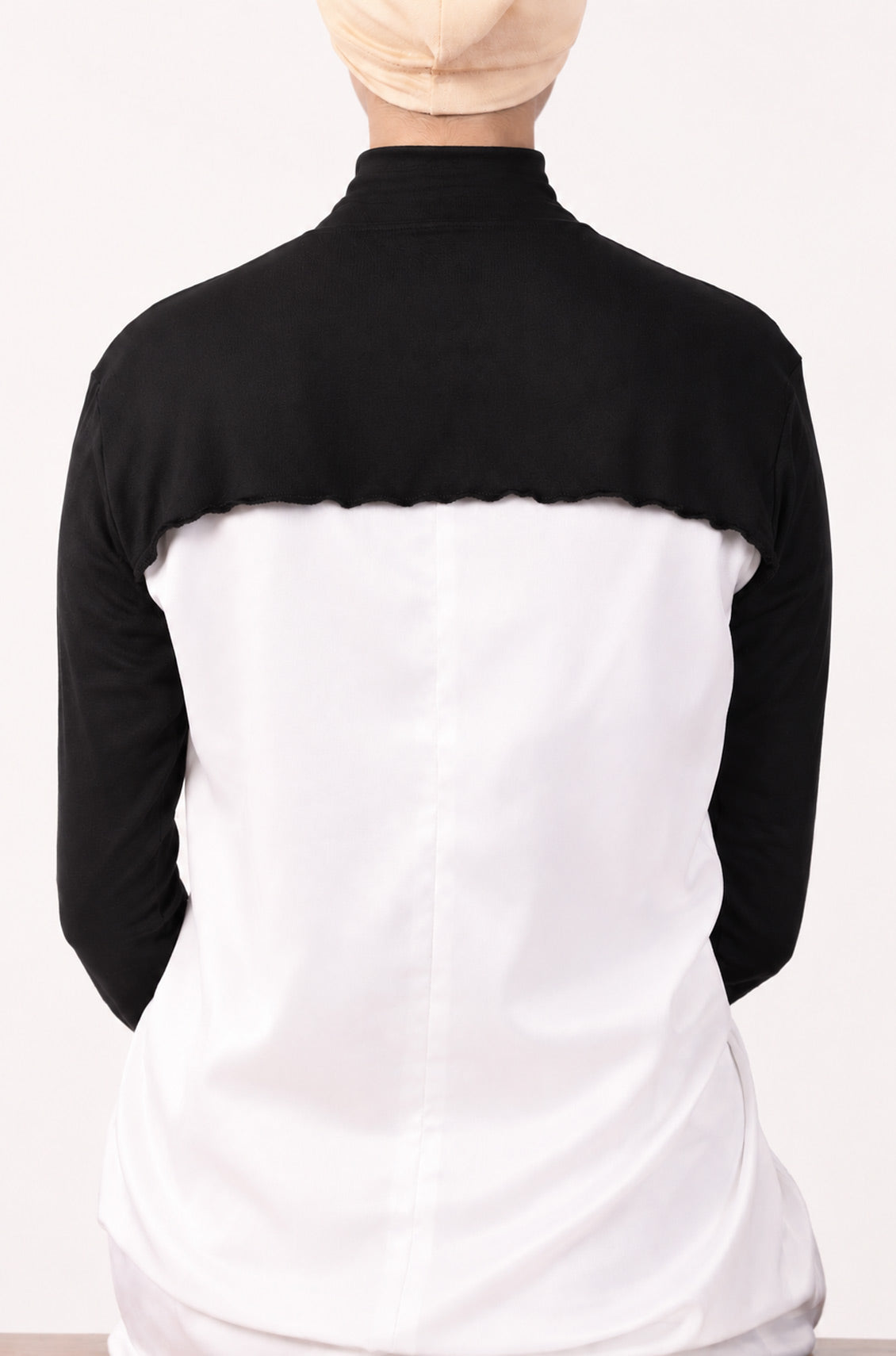 Neck and Sleeve Extender High Neck Black