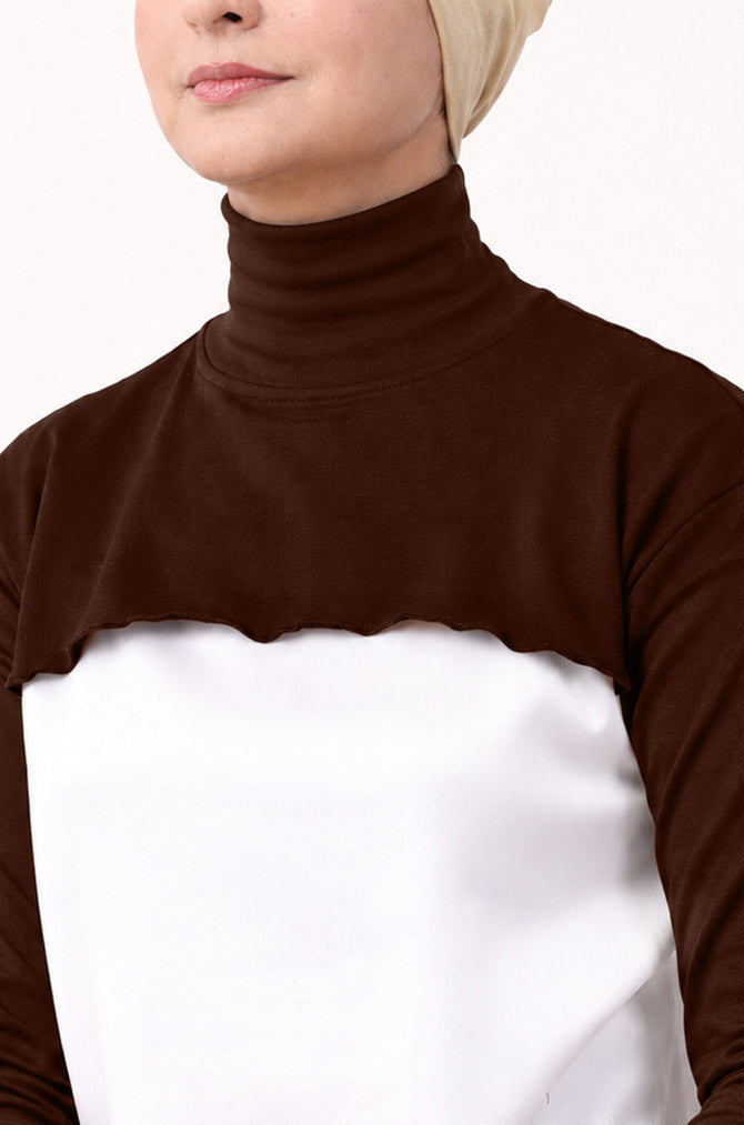 Neck and Sleeve Extender Dark Brown