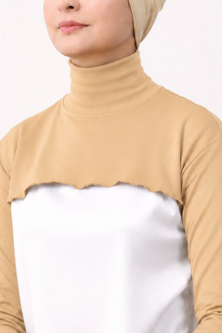 Neck and Sleeve Extender Nude