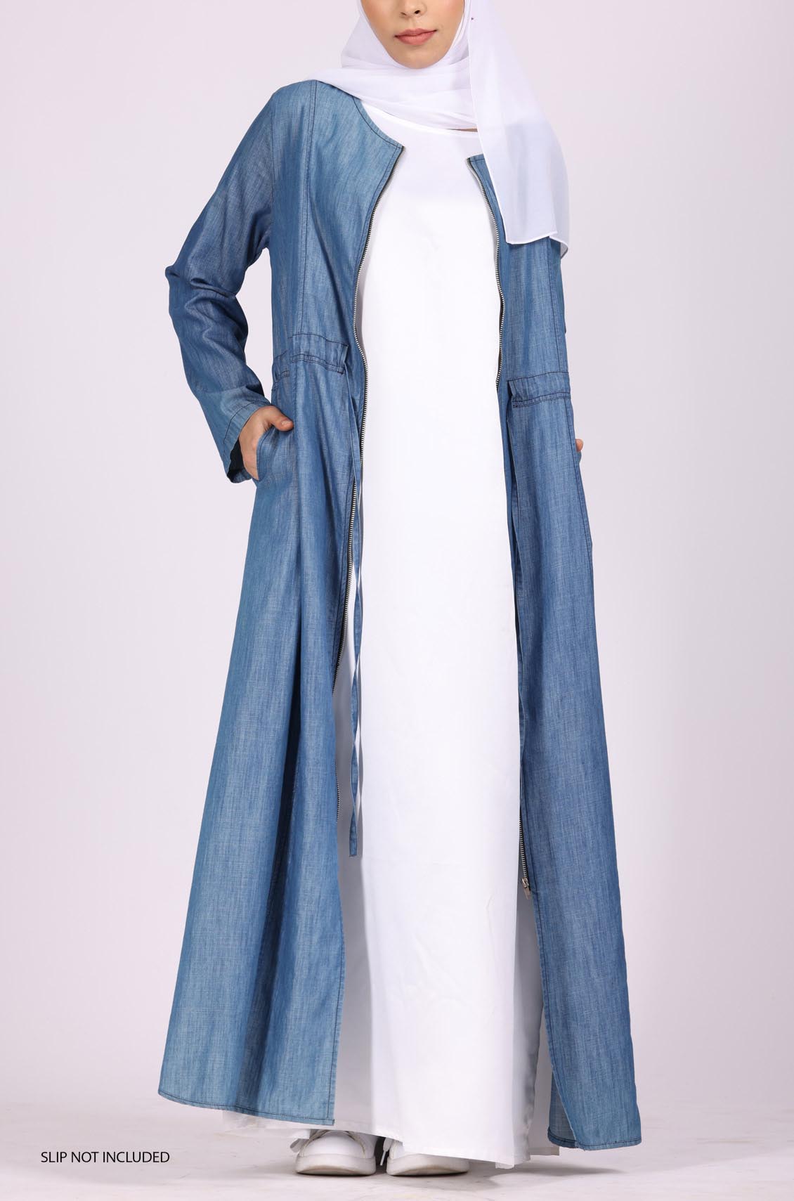 Denim Abaya