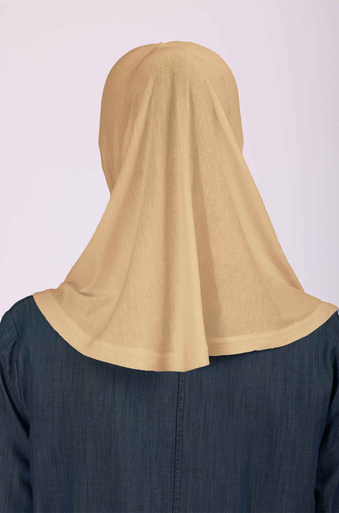 Full Coverage Under Scarf Nude