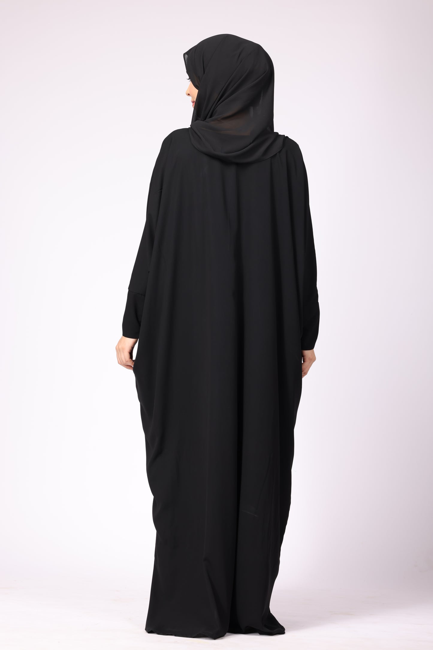 Simple Abaya Kaftan Style Black