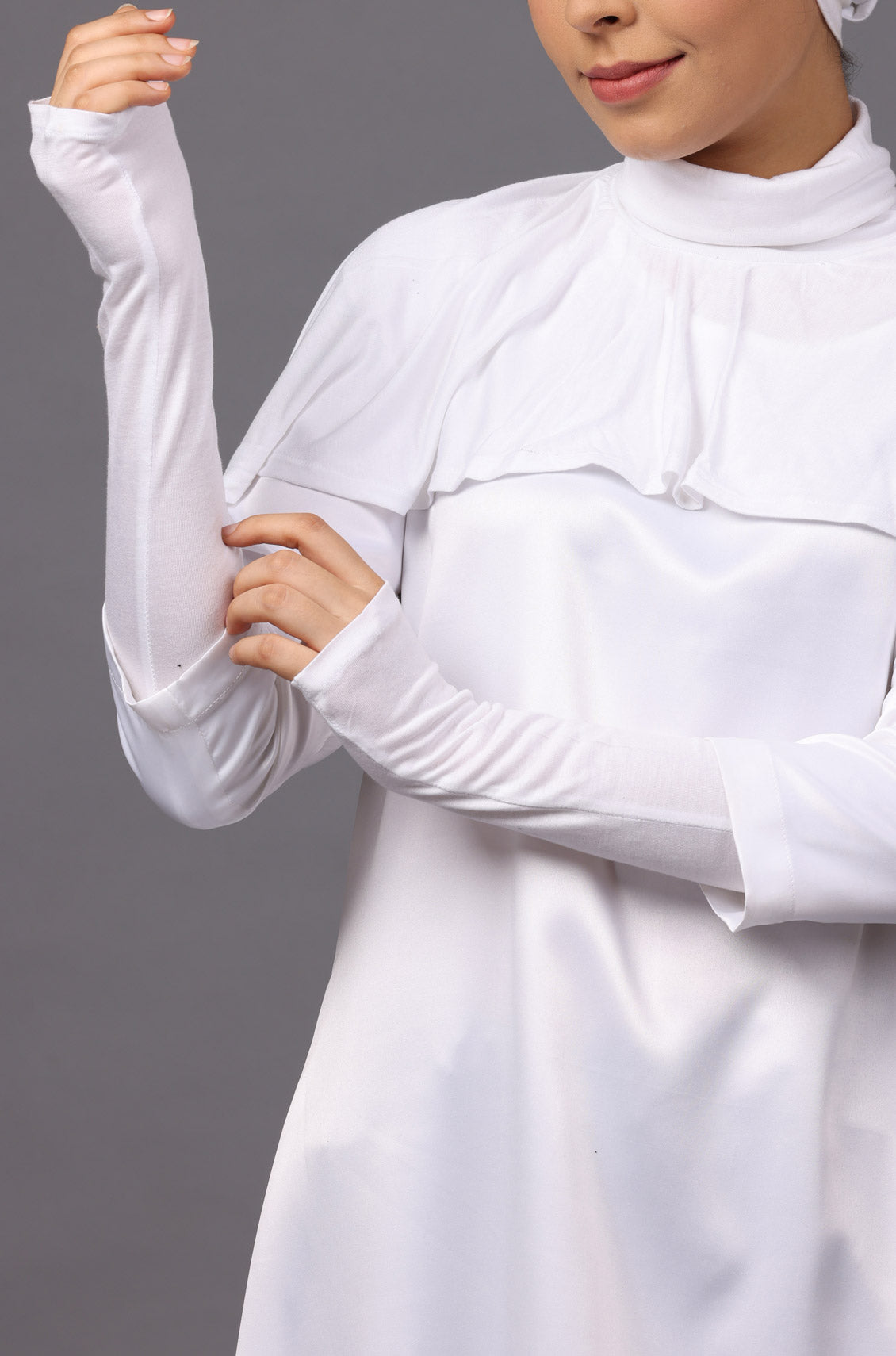 sleeve extender for hijab