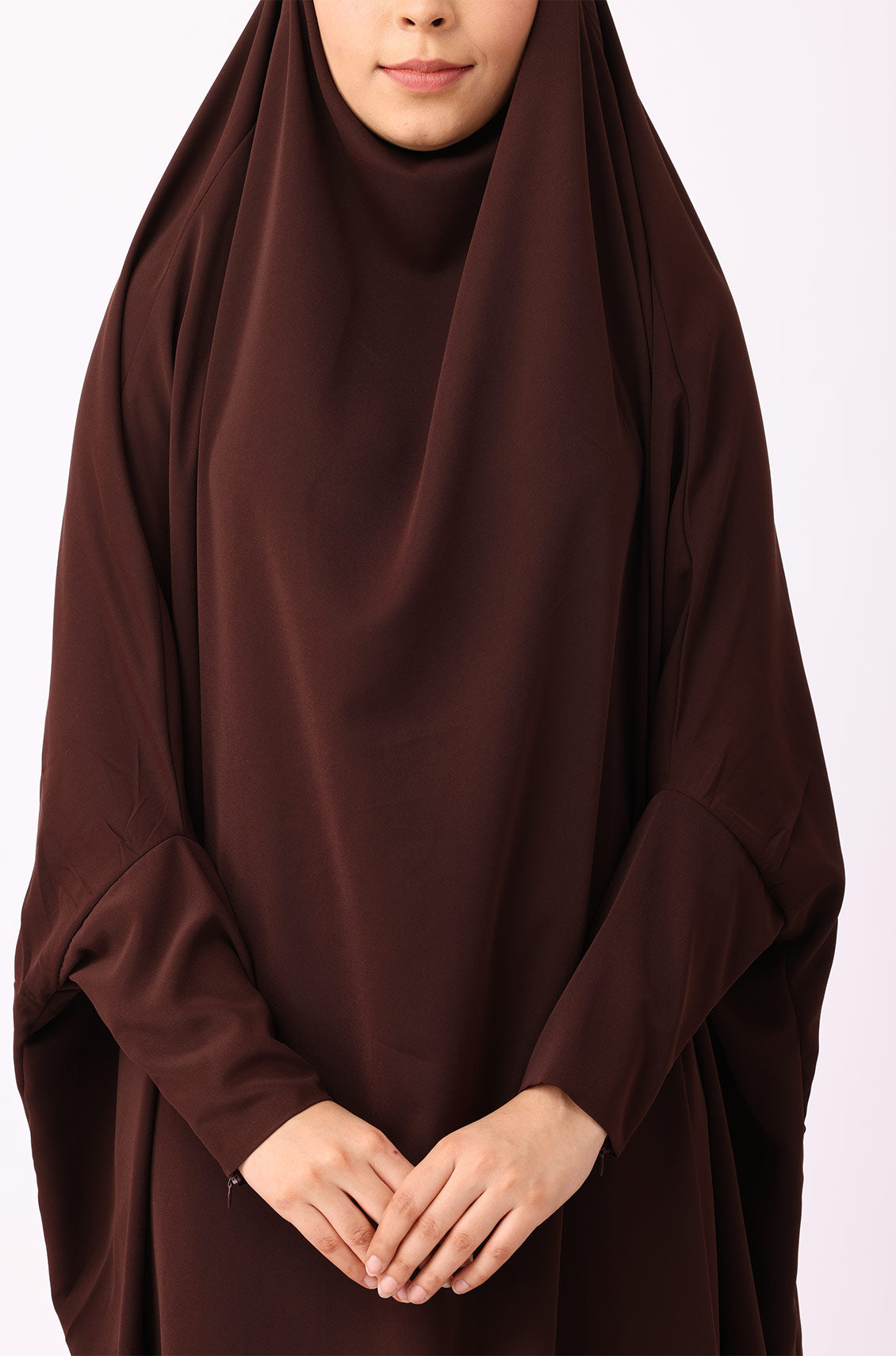 Jilbab / Prayer Set Dark Brown