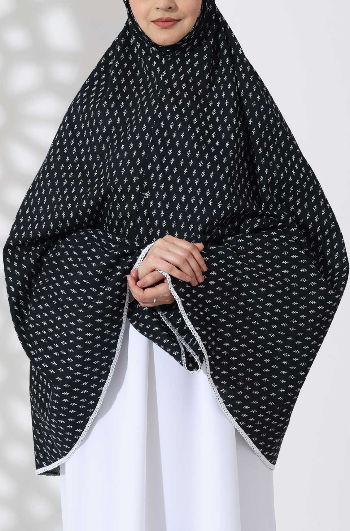 Black Fig Cotton Namaz Makhna – OnlyModest