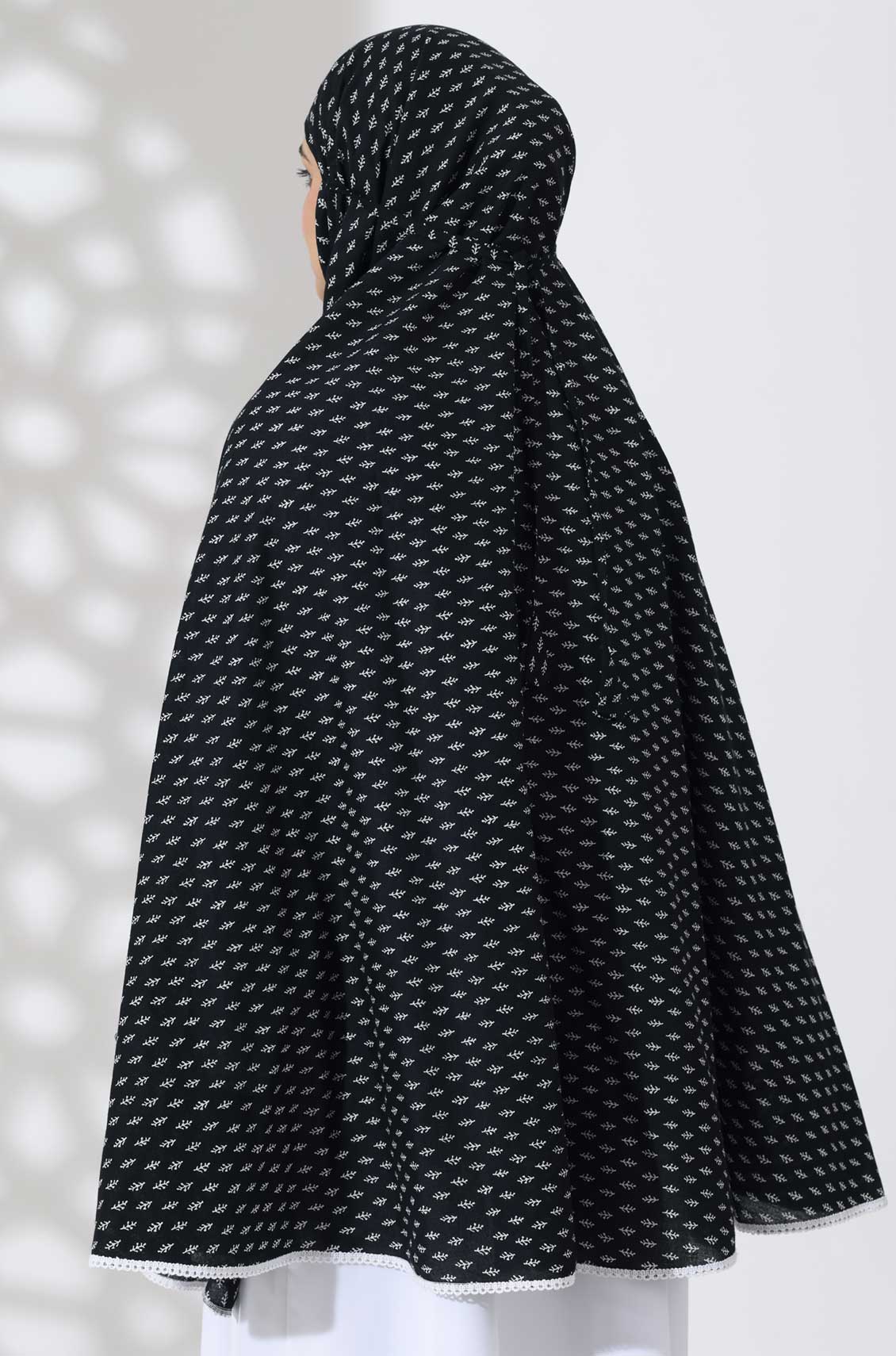 Black Fig Cotton Namaz Makhna