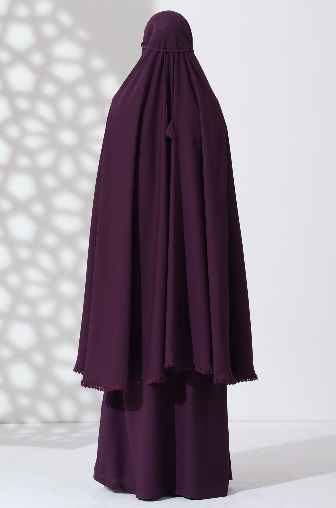 Prayer Set - Deep Plum