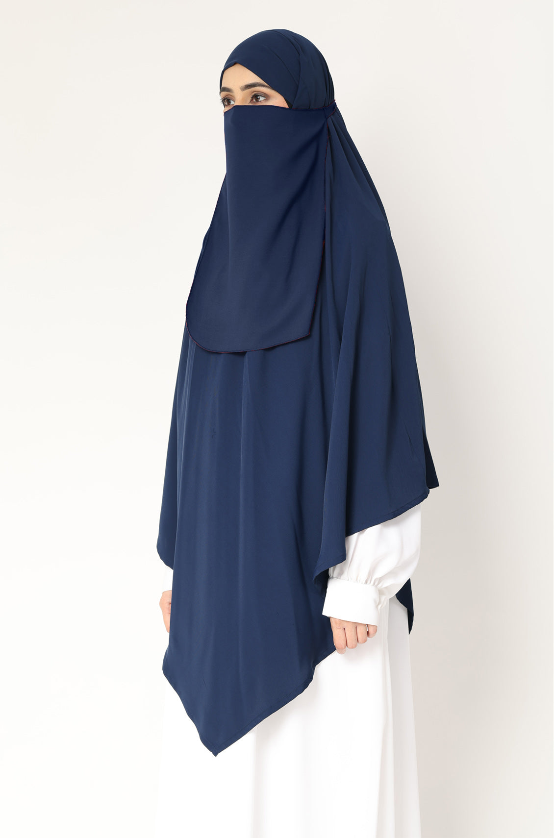 Khimar Single Layer Persian Blue