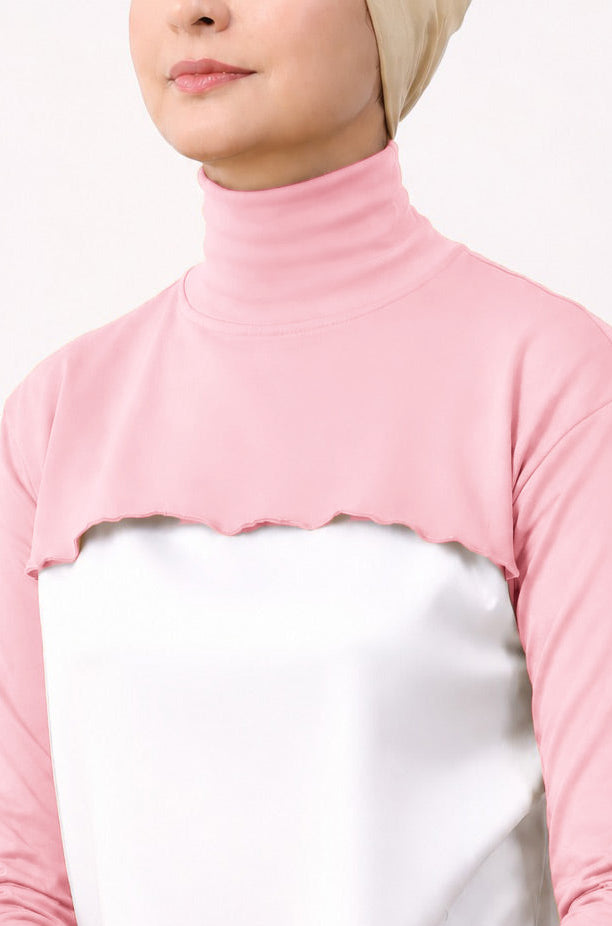 Neck and Sleeve Extender Baby Pink