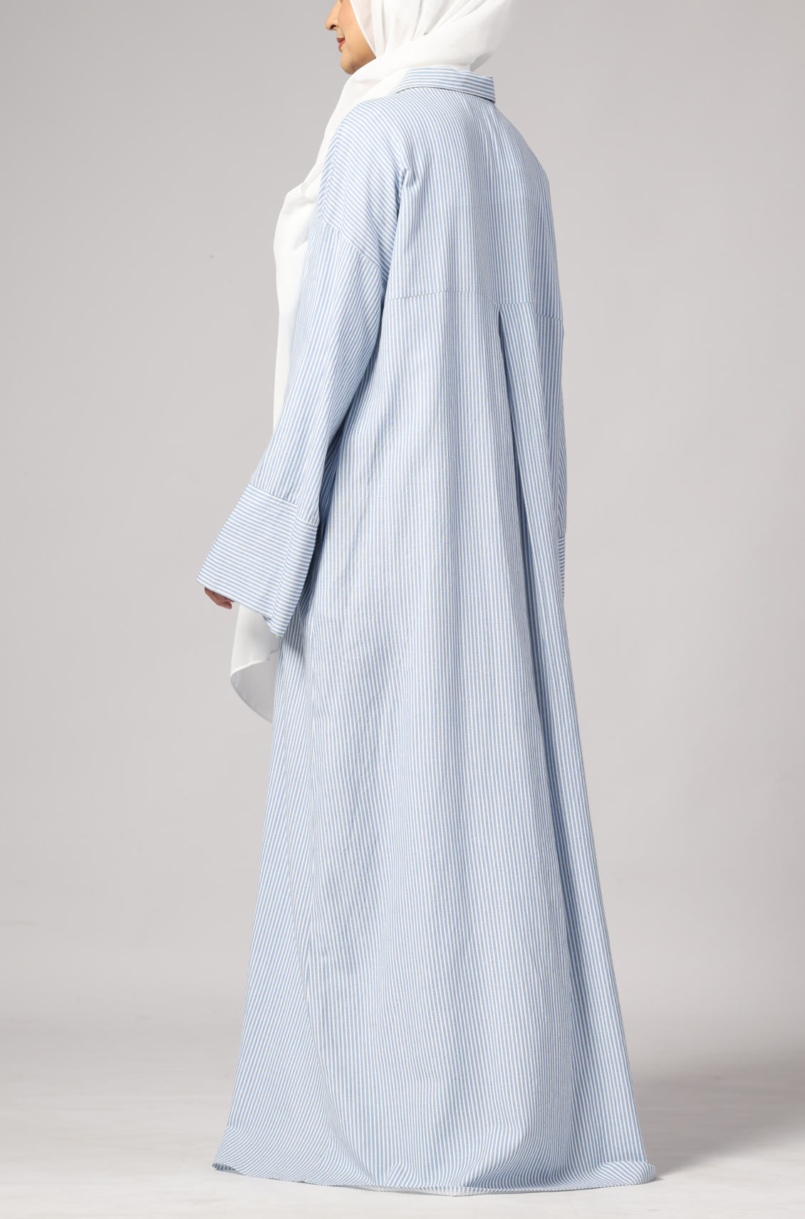 Marina Stripe Dress Blue