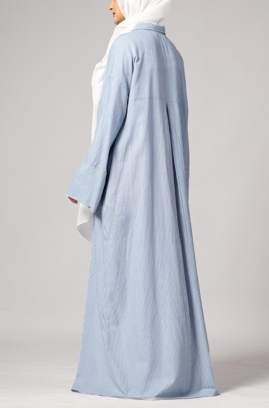Marina Stripe Dress Blue