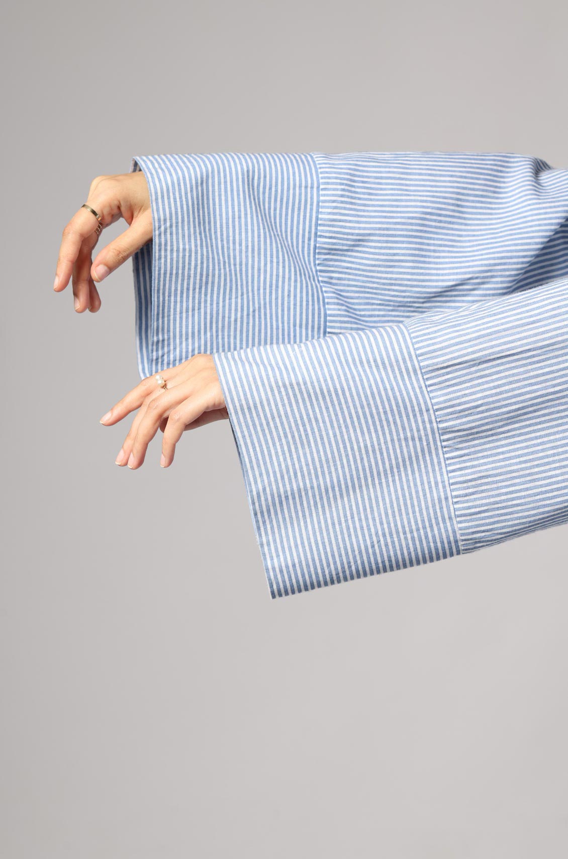 Marina Stripe Dress Blue
