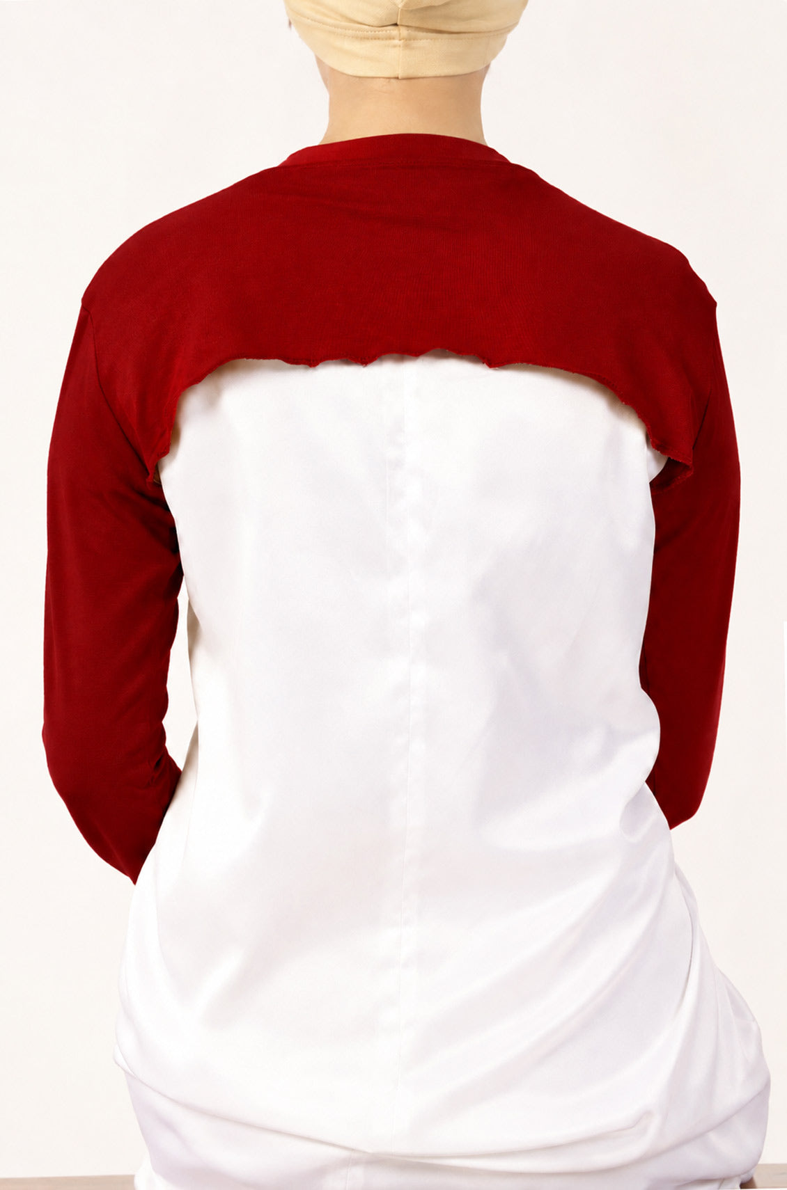 Neck and Sleeve Extender Bridal Red