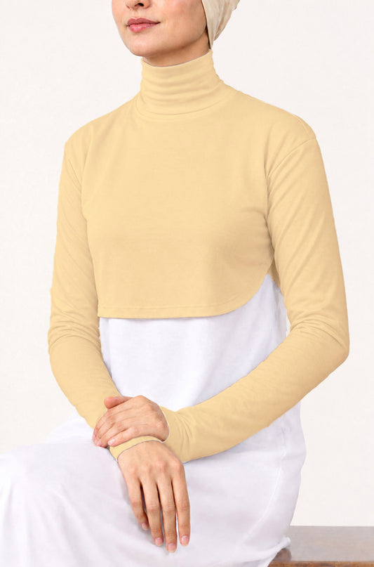 Crop Neck and Sleeve Extender High Neck Skin
