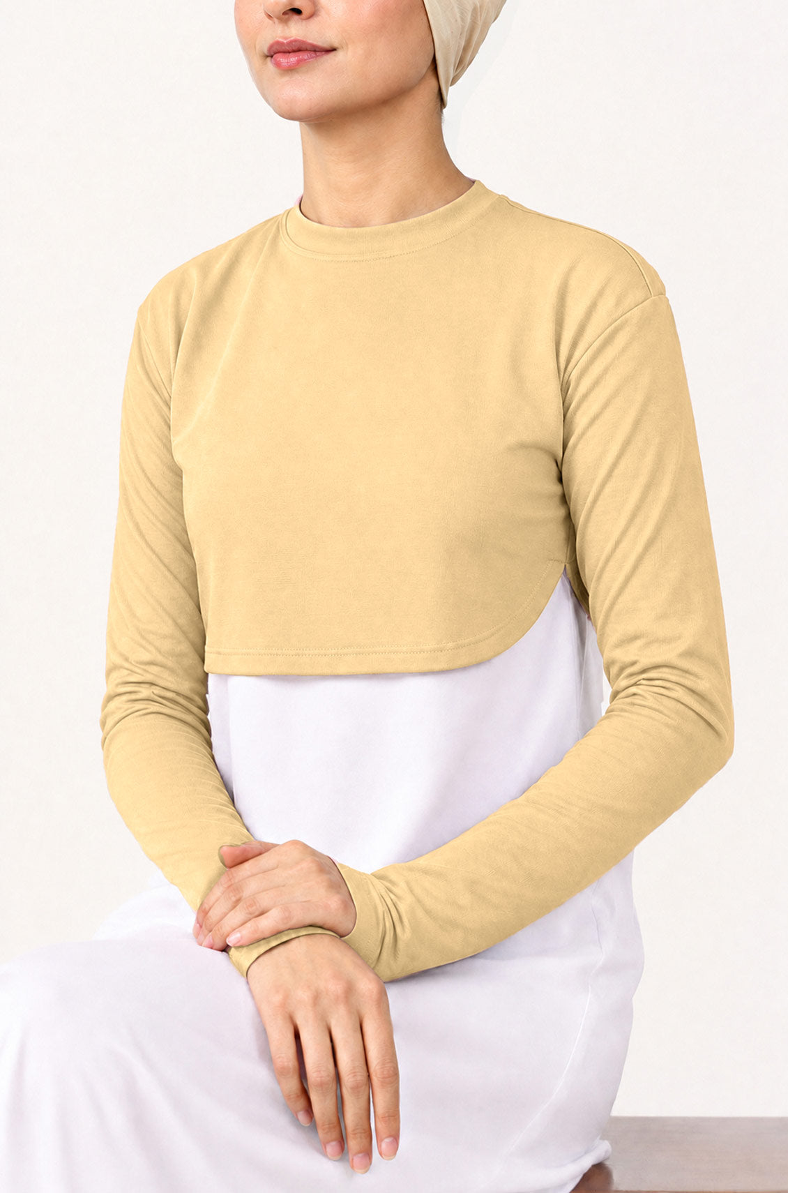 Crop Neck and Sleeve Extender Skin
