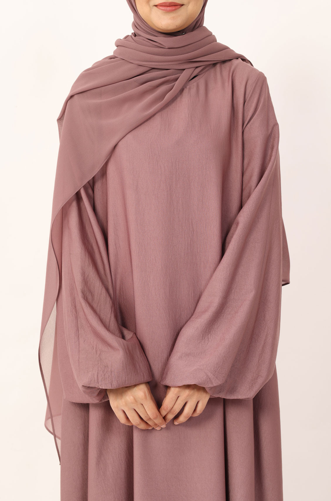 Princess Abaya Dress Rose Gold
