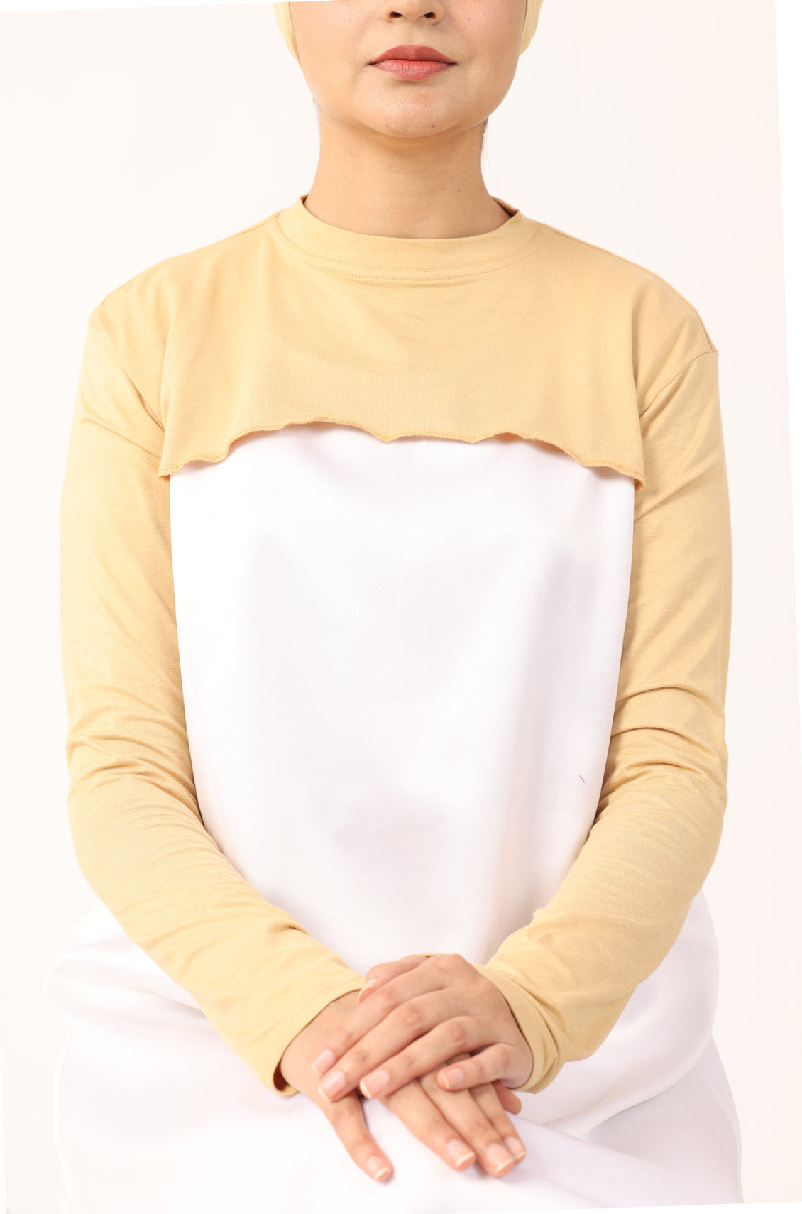 Neck and Sleeve Extender Nude