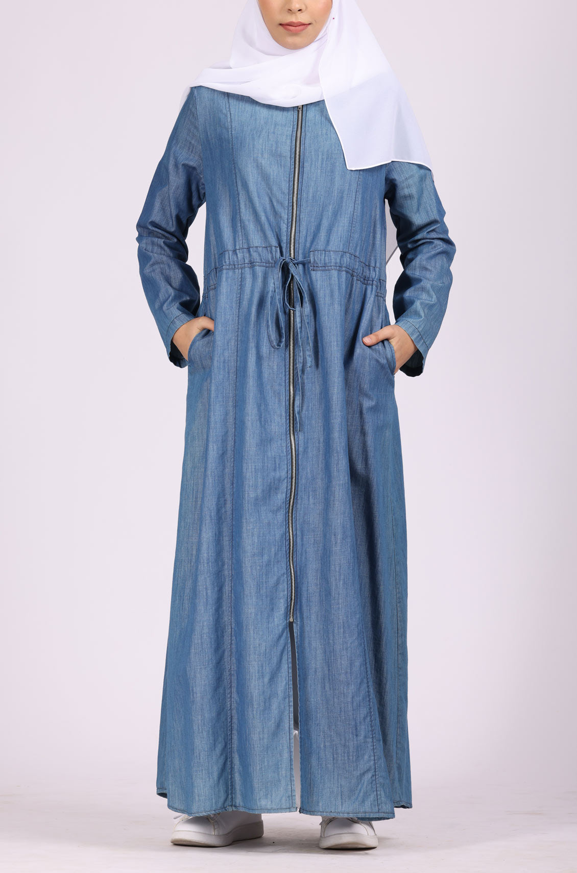 Denim Abaya