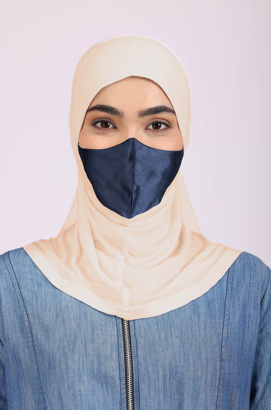 Full Coverage Under Scarf Peach