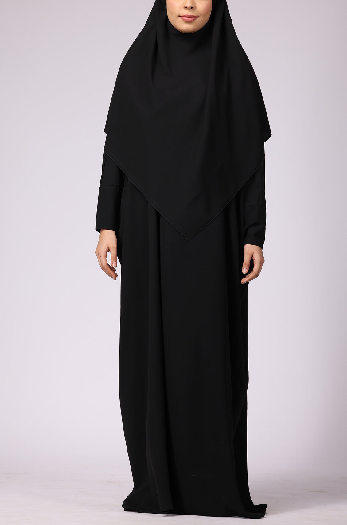 Simple Abaya Kaftan Style Black