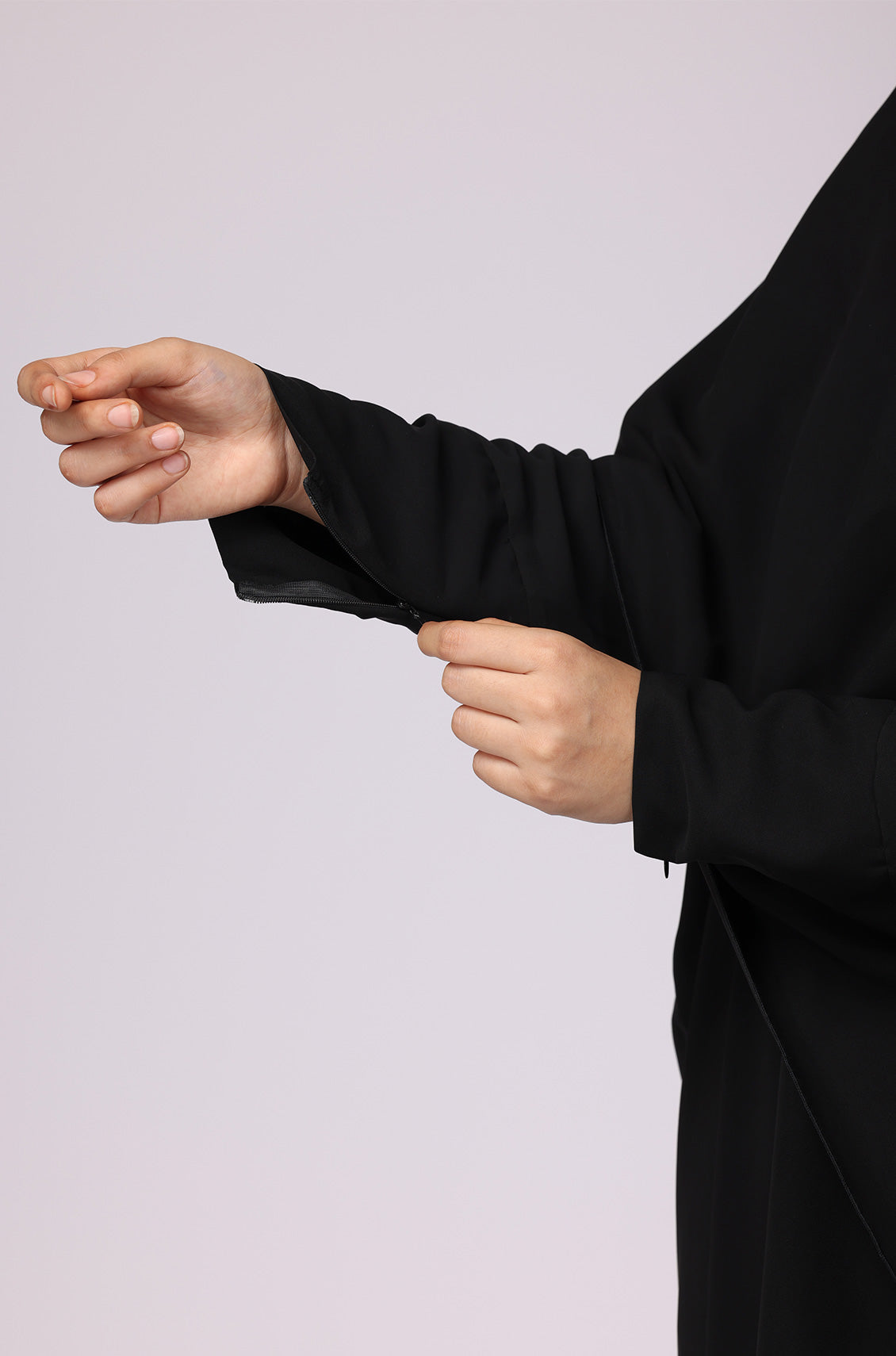 Simple Abaya Kaftan Style Black
