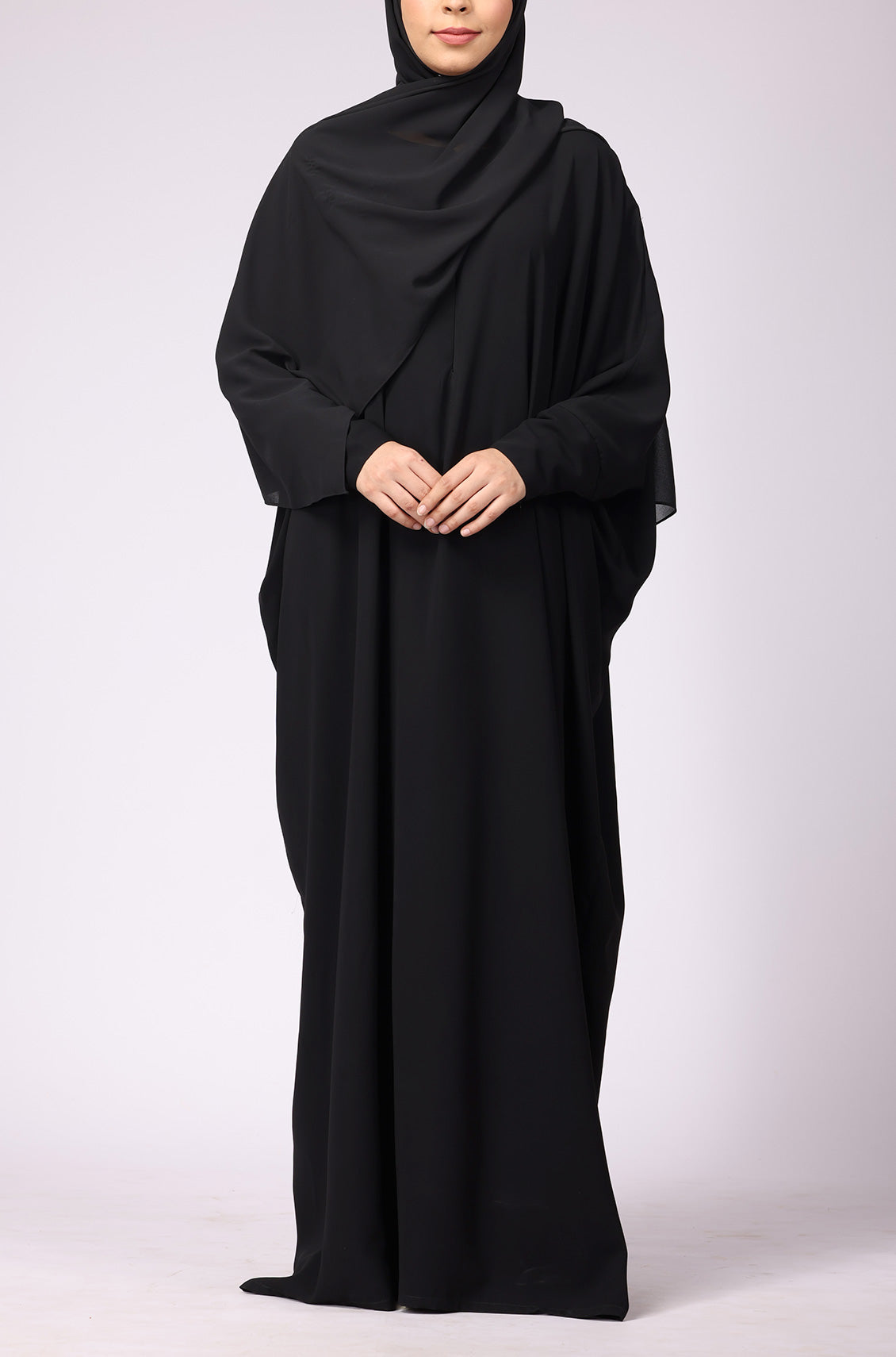 Simple Abaya Kaftan Style Black