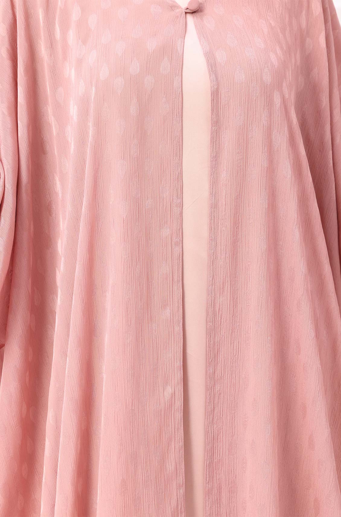 Luxe Dune Kaftan Abaya Rose Gold