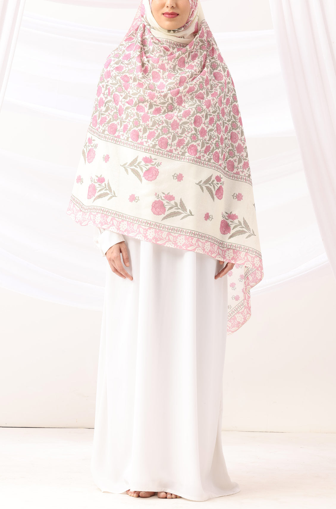 Bazm E Gulaab Cotton Namaz Duppatta