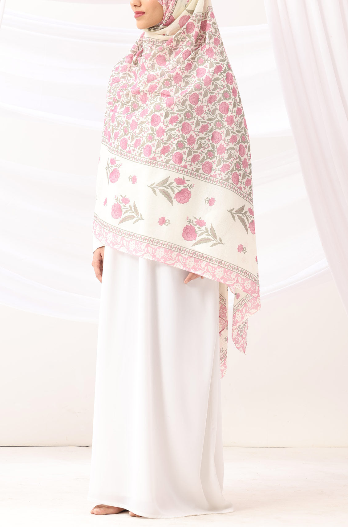 Bazm E Gulaab Cotton Namaz Duppatta