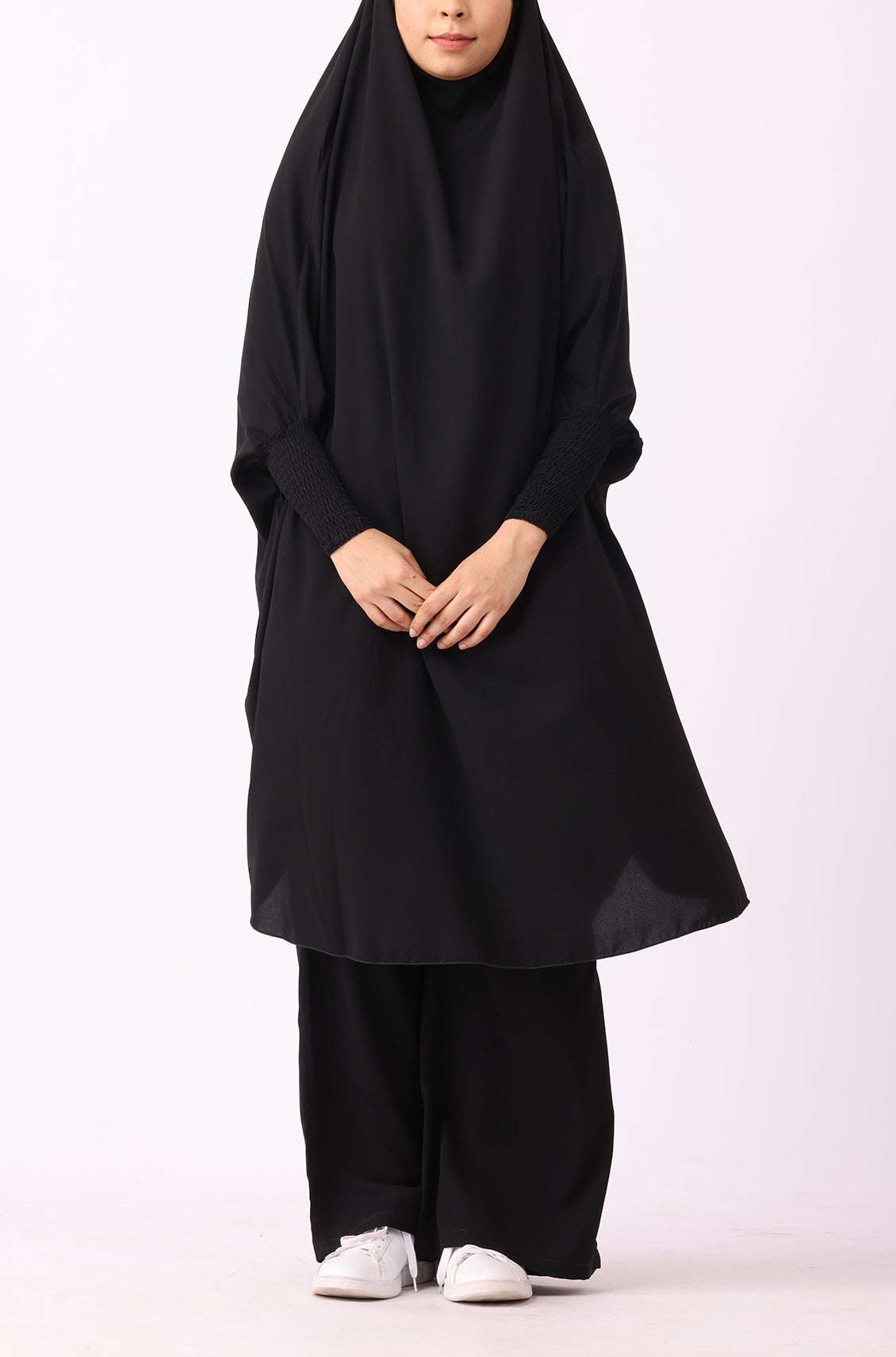 Jilbab 02 Piece / Prayer Set Black