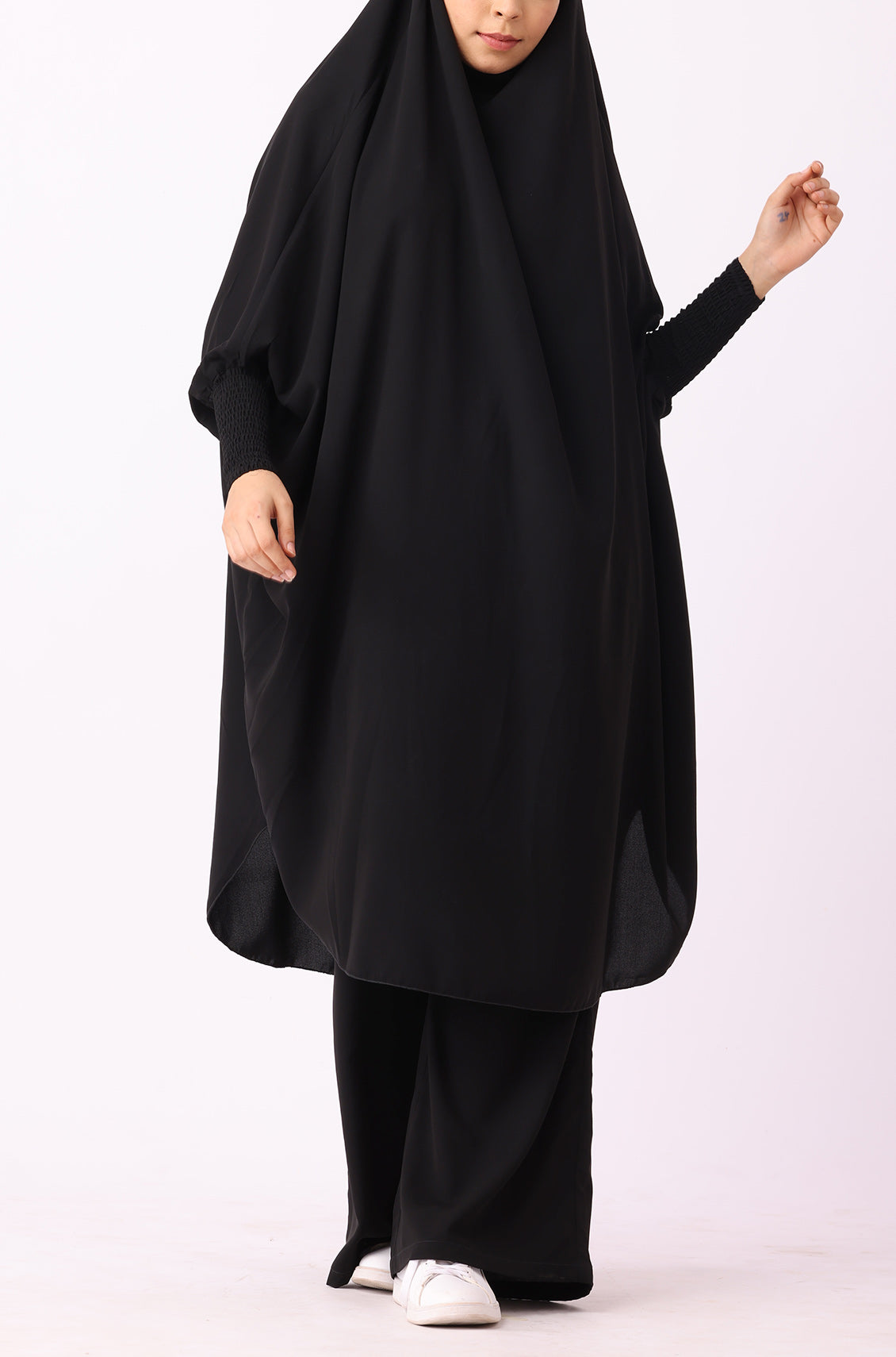 Jilbab 02 Piece / Prayer Set Black