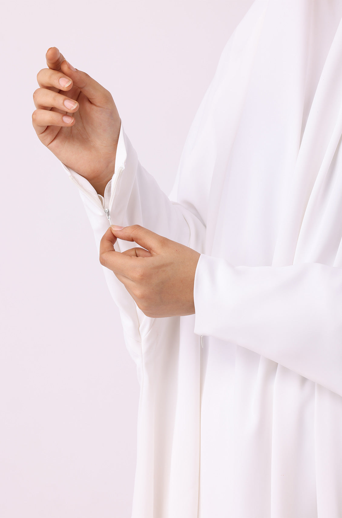 Jilbab / Prayer Set White