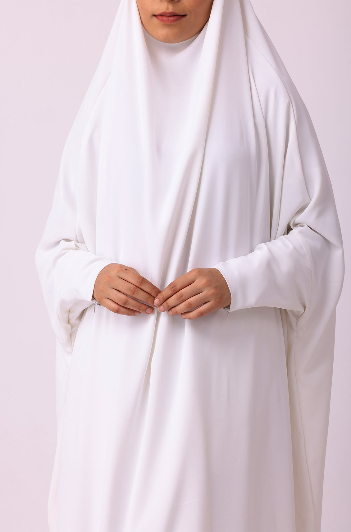 Jilbab / Prayer Set White