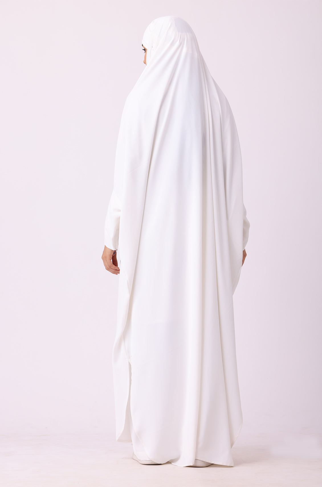 Jilbab / Prayer Set White