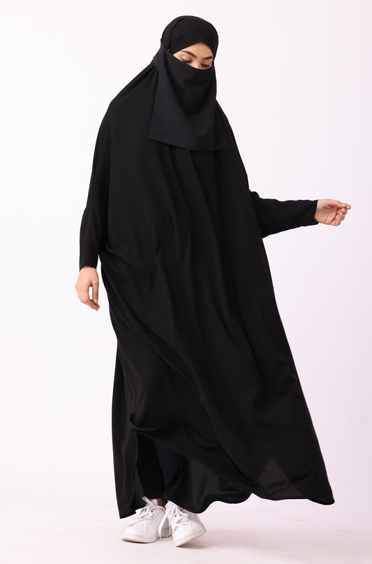 Jilbab / Prayer Set Black