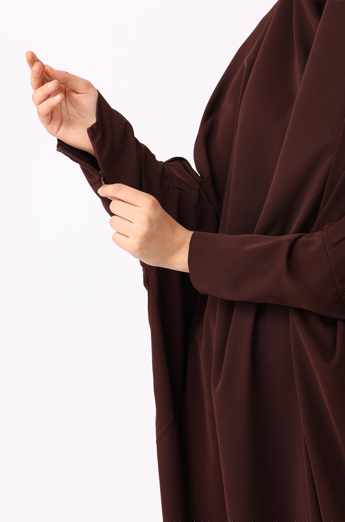 Jilbab / Prayer Set Dark Brown
