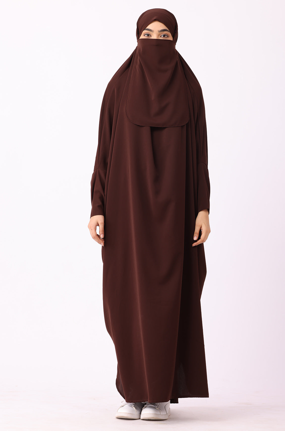 Jilbab / Prayer Set Dark Brown