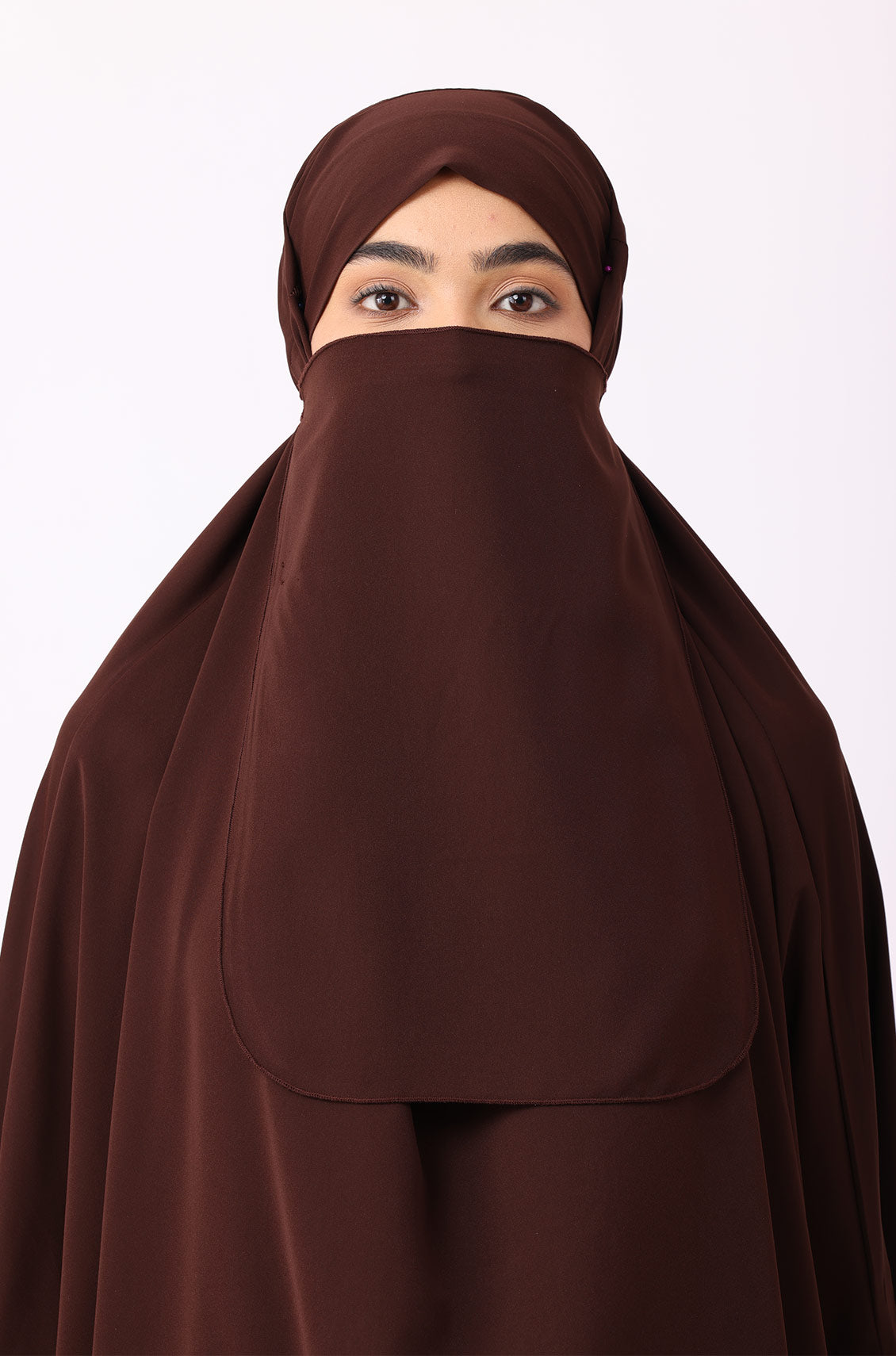 Jilbab / Prayer Set Dark Brown