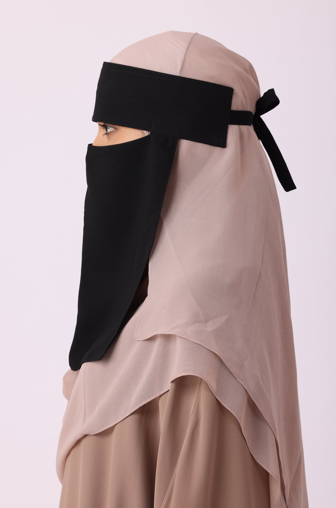 Niqab Short Style Black