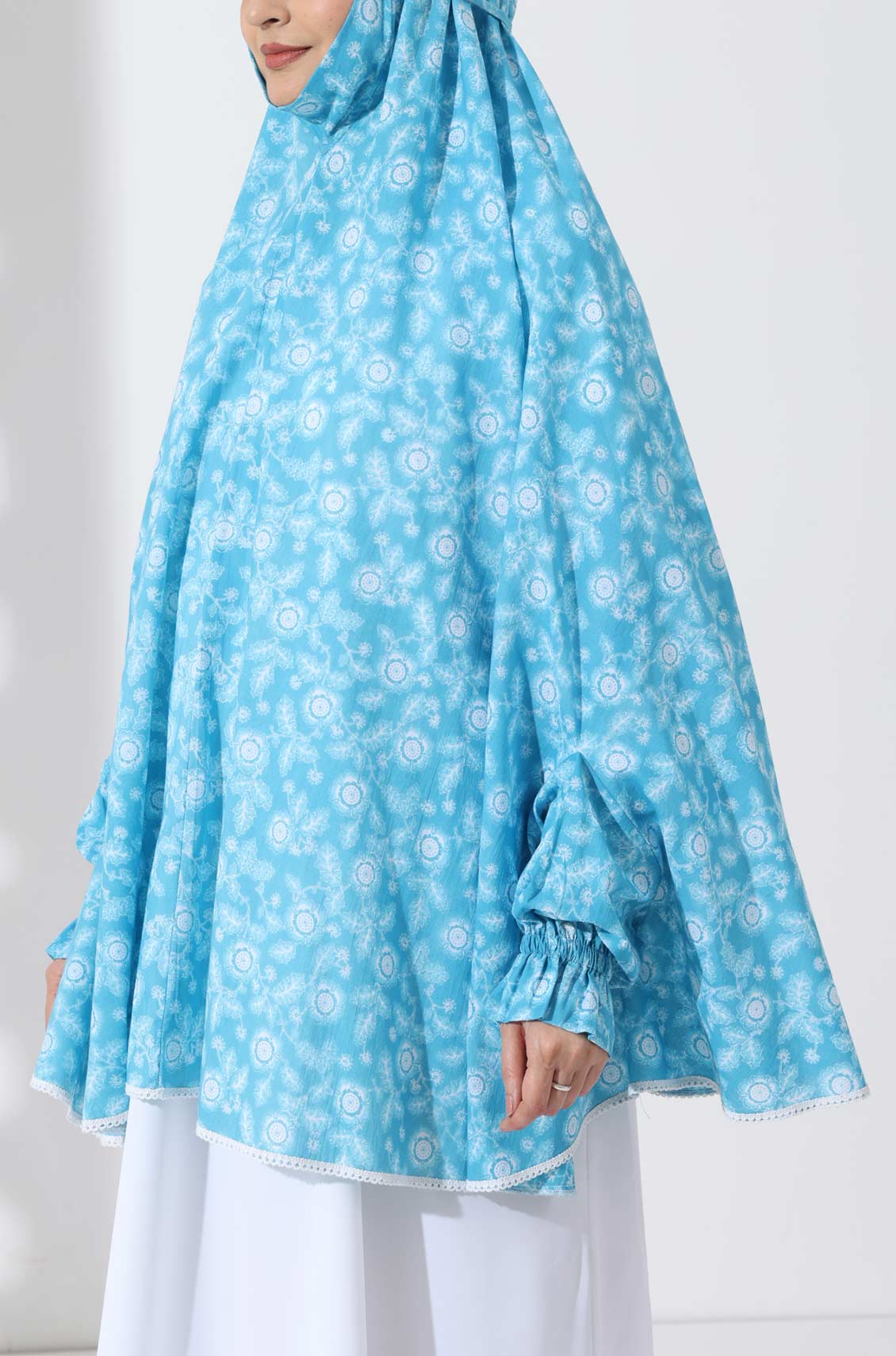 Sky Petals Cotton Namaz Makhna