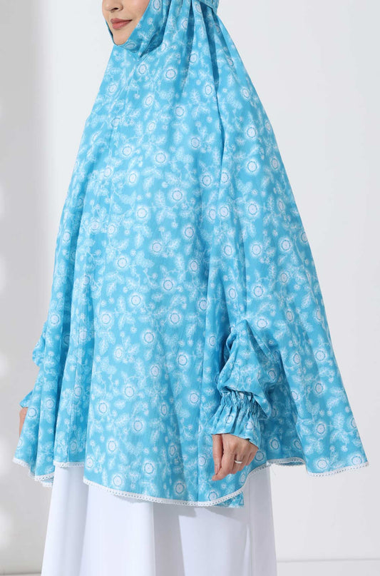 Sky Petals Cotton Namaz Makhna