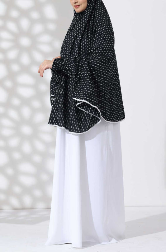 Black Fig Cotton Namaz Makhna