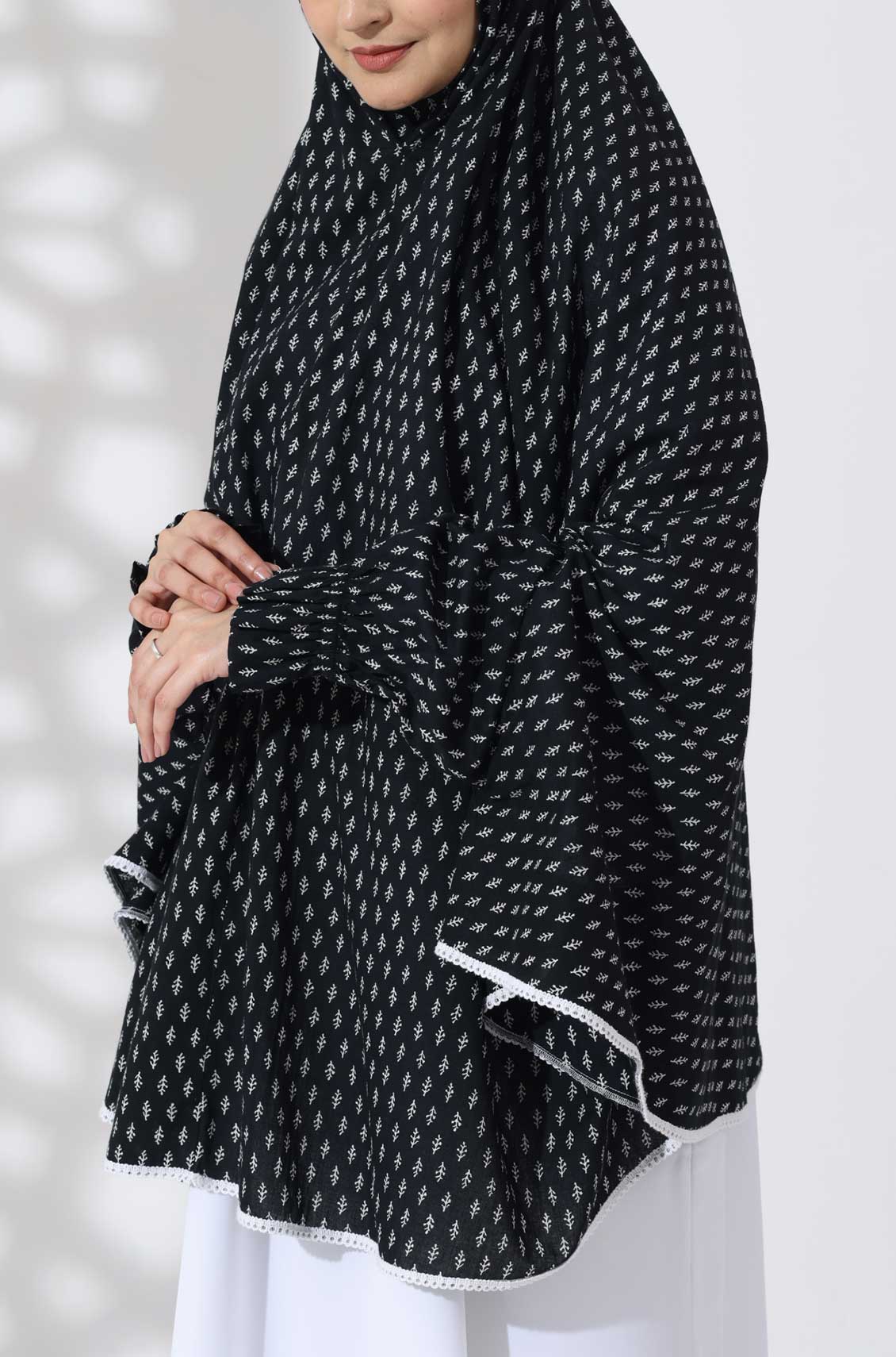 Black Fig Cotton Namaz Makhna