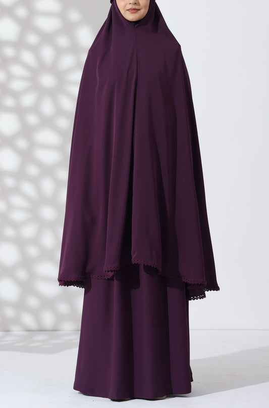 Prayer Set - Deep Plum