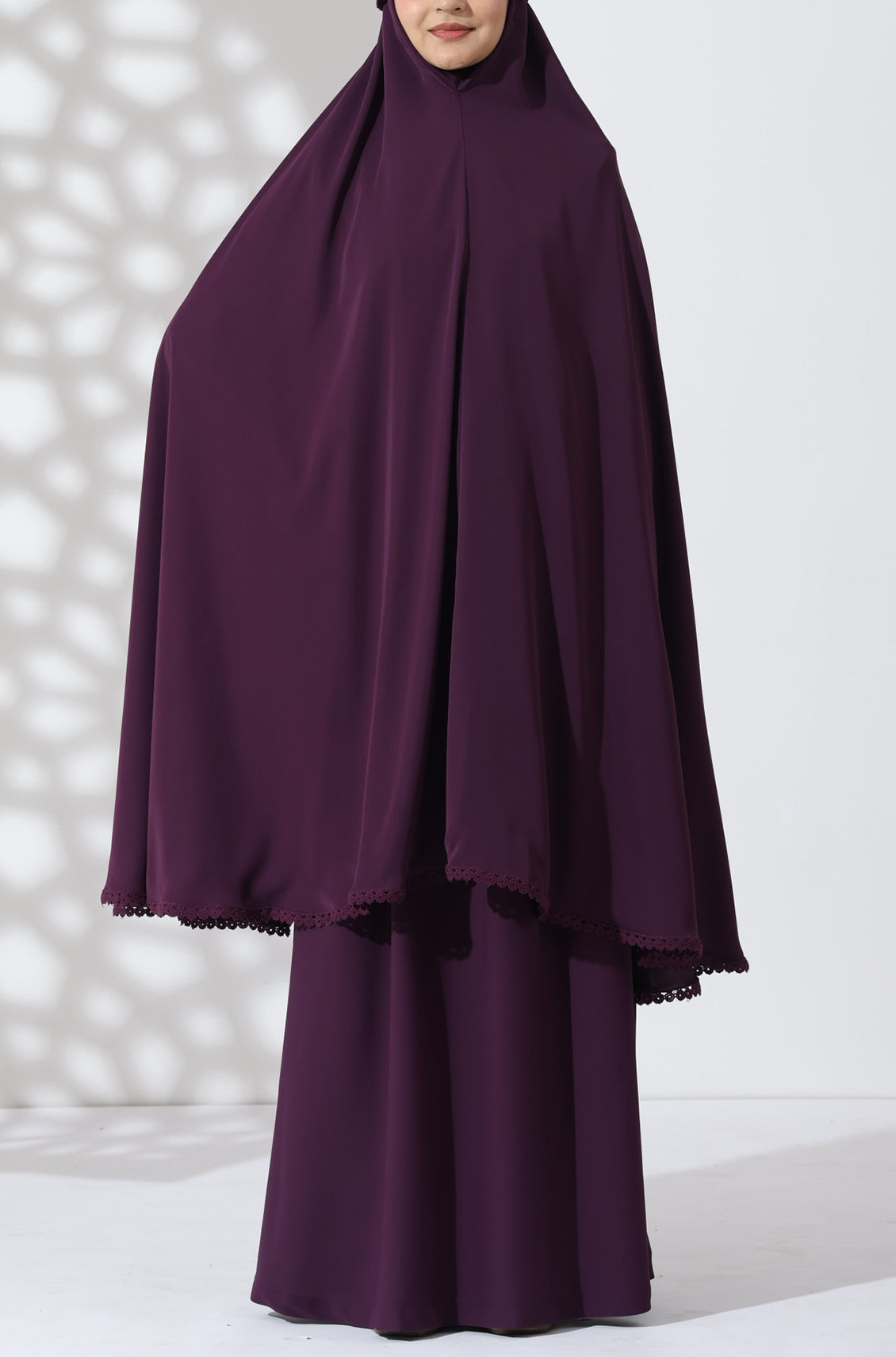 Prayer Set - Deep Plum