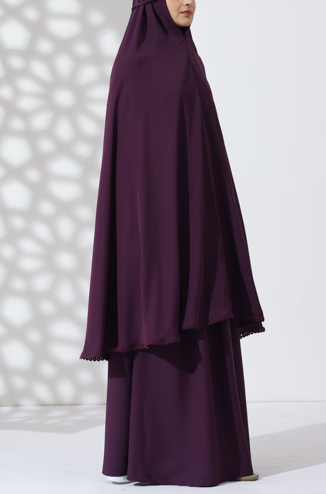 Prayer Set - Deep Plum