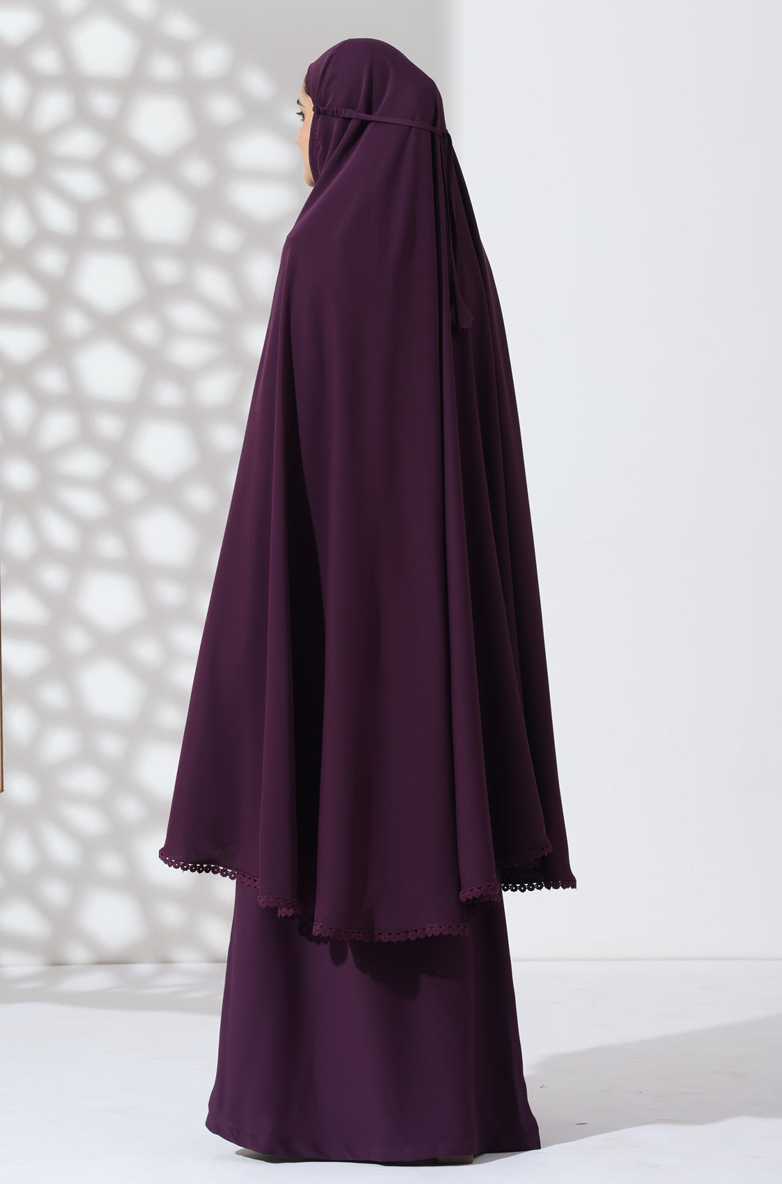 Prayer Set - Deep Plum