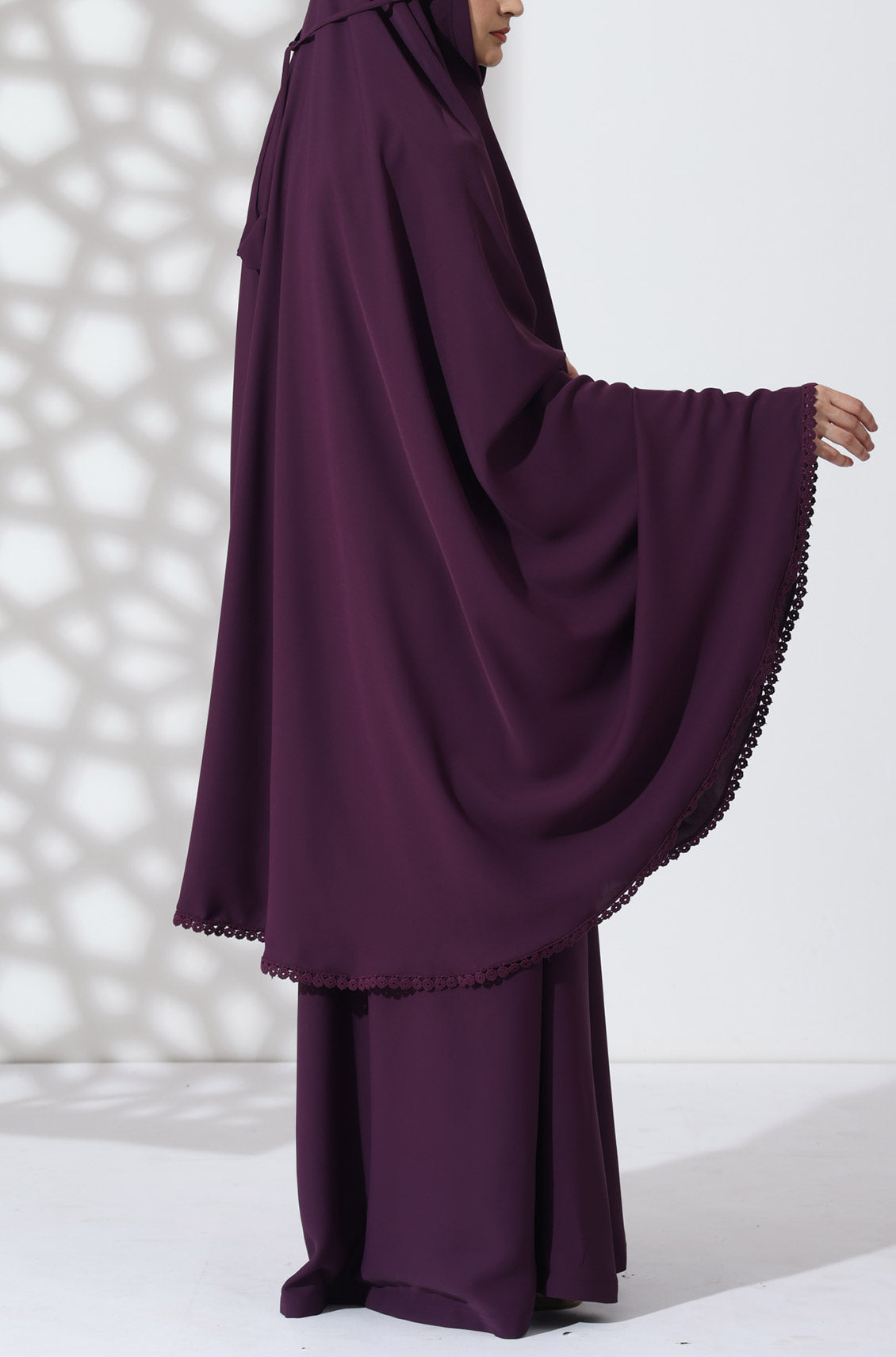 Prayer Set - Deep Plum