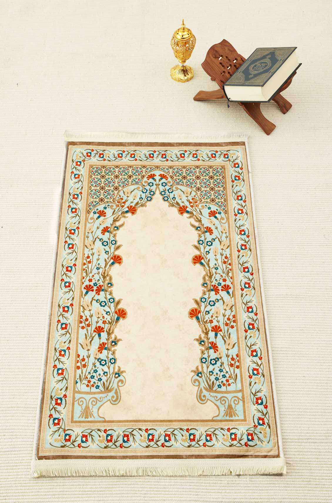 Janamaz Prayer Mat -Mughal Gulistan
