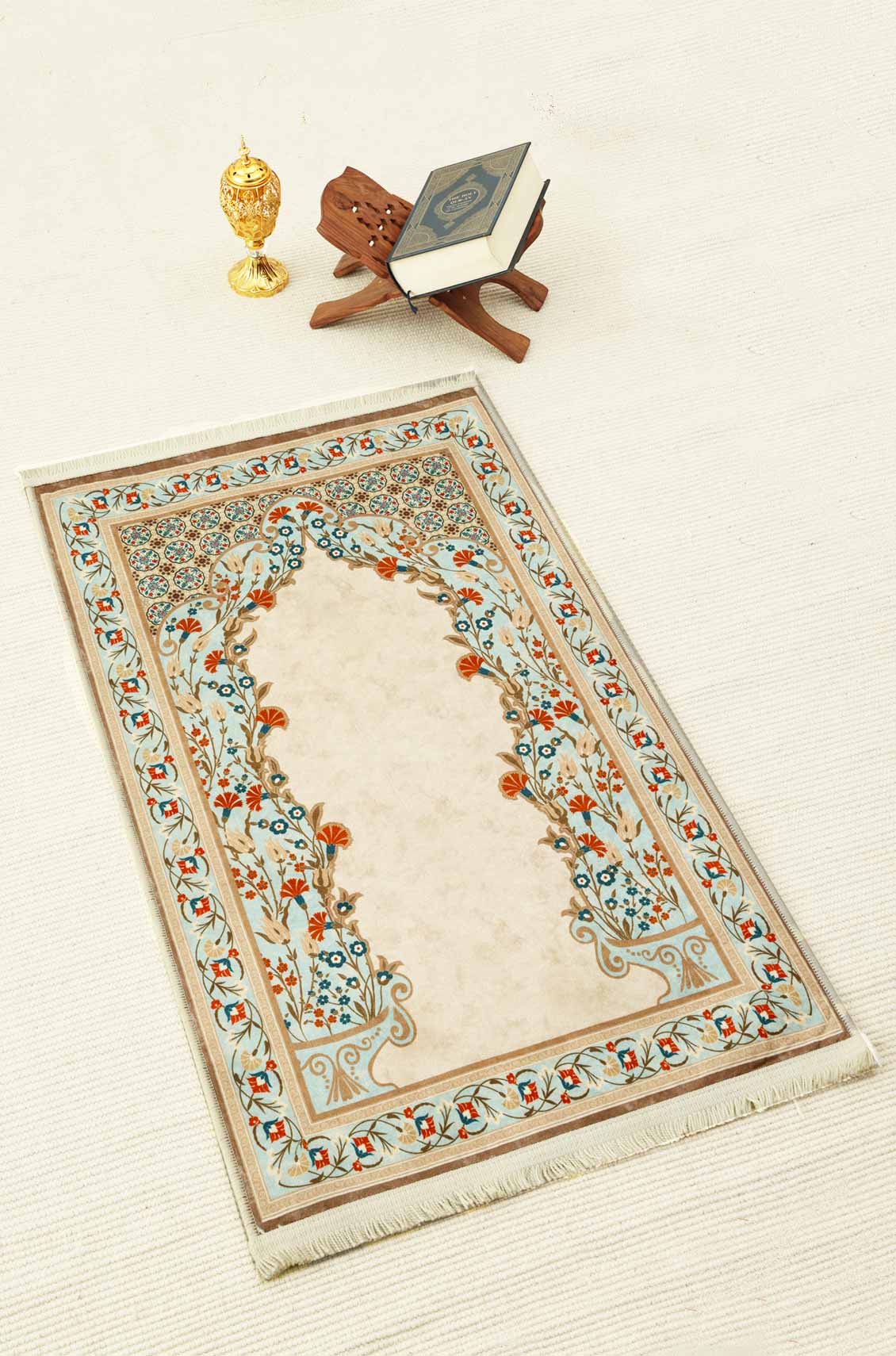 Janamaz Prayer Mat -Mughal Gulistan